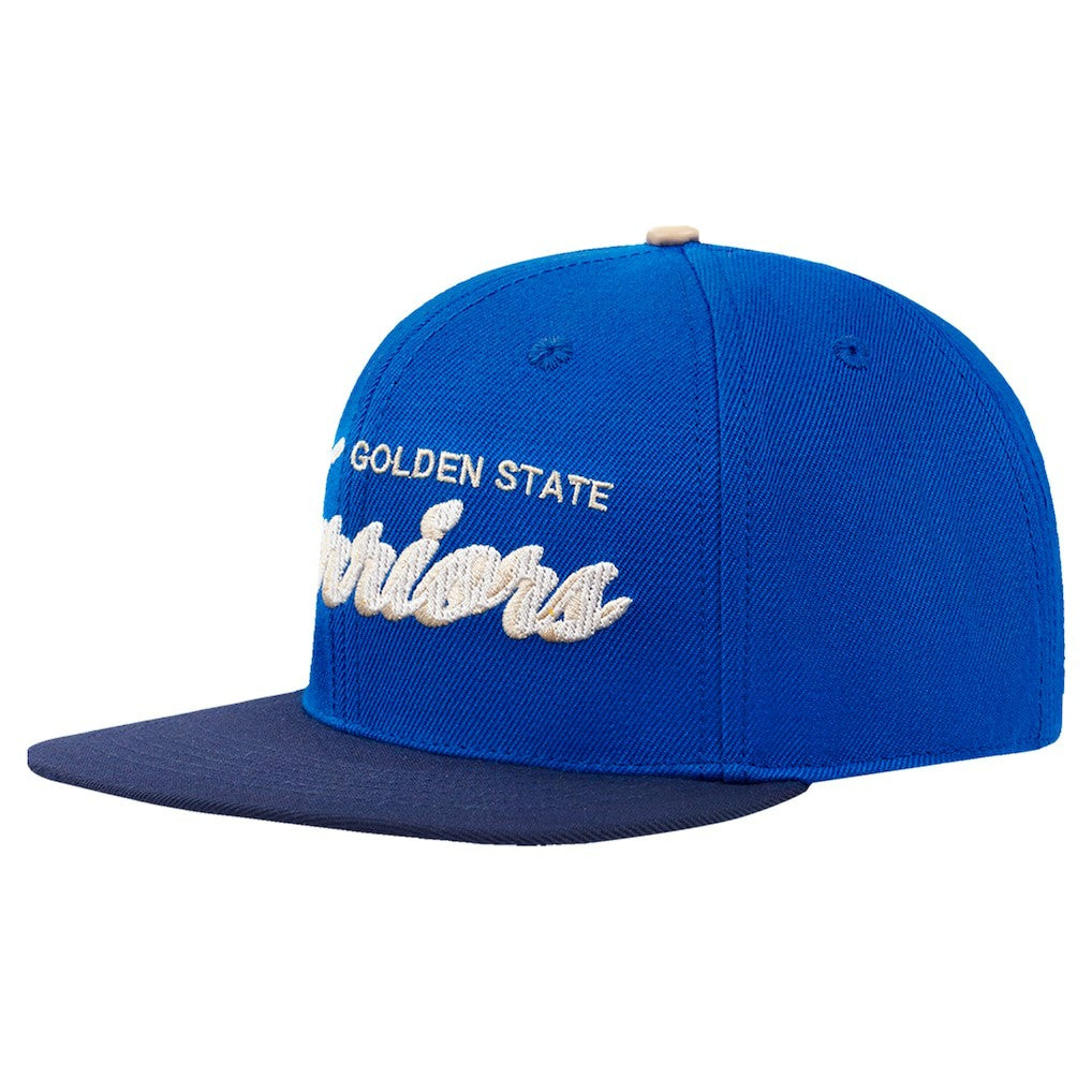 Golden State Warriors Pro Standard Legacy Snapback Hat Royal/Navy - NBA