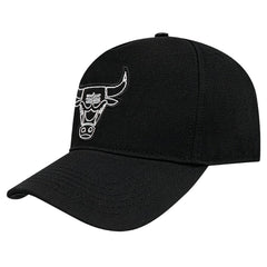 Chicago Bulls Pro Standard Paint the City Pinch Front Snapback Hat Black - NBA