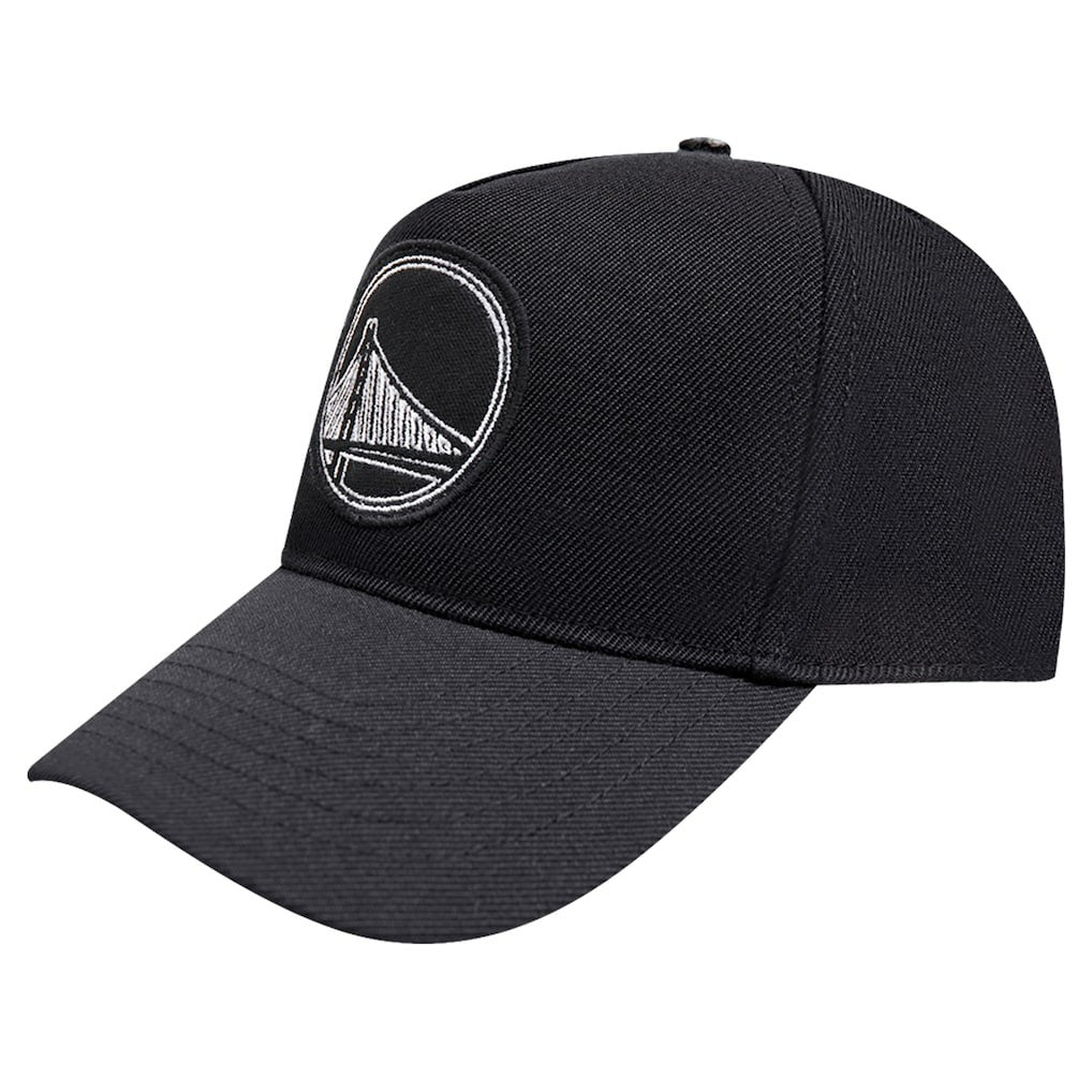 Golden State Warriors Pro Standard Paint the City Pinch Front Snapback Hat Black - NBA