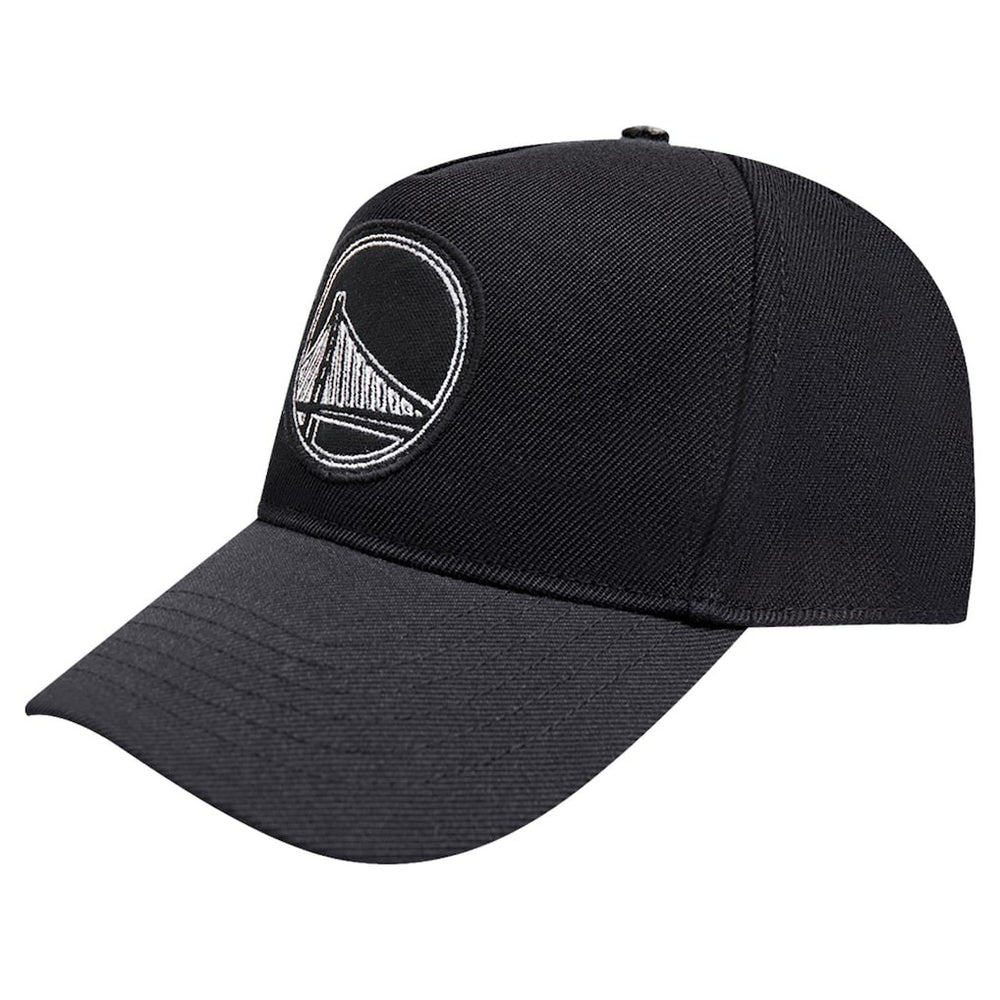 Golden State Warriors Pro Standard Paint the City Pinch Front Snapback Hat Black - NBA