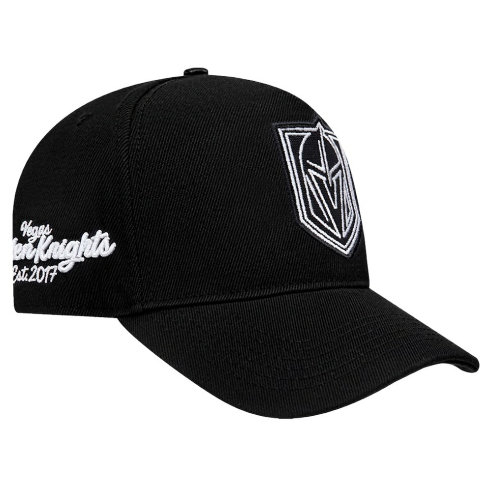 Vegas Golden Knights Pro Standard Paint the City Pinch Front Snapback Hat - Black - NHL