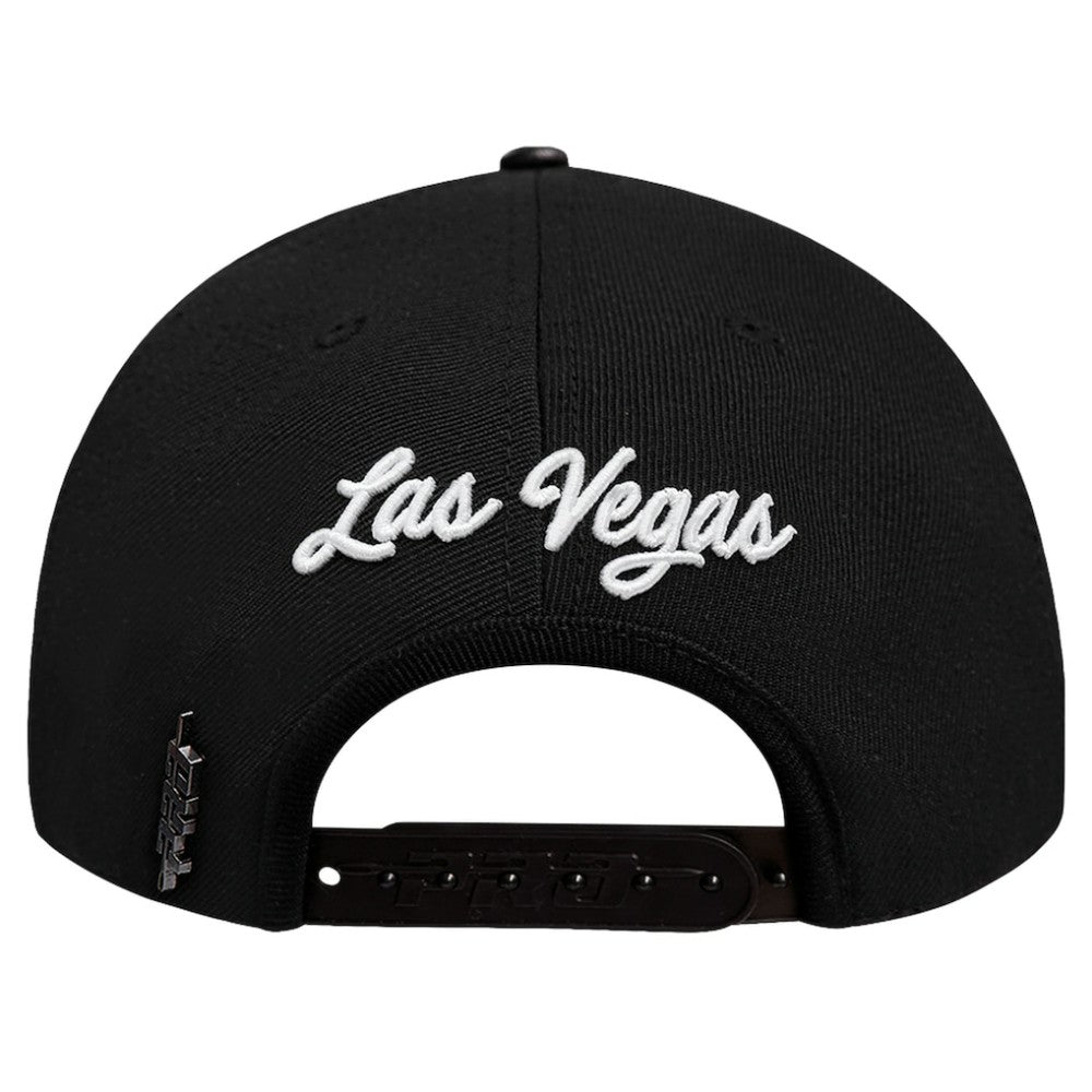 Vegas Golden Knights Pro Standard Paint the City Pinch Front Snapback Hat - Black - NHL