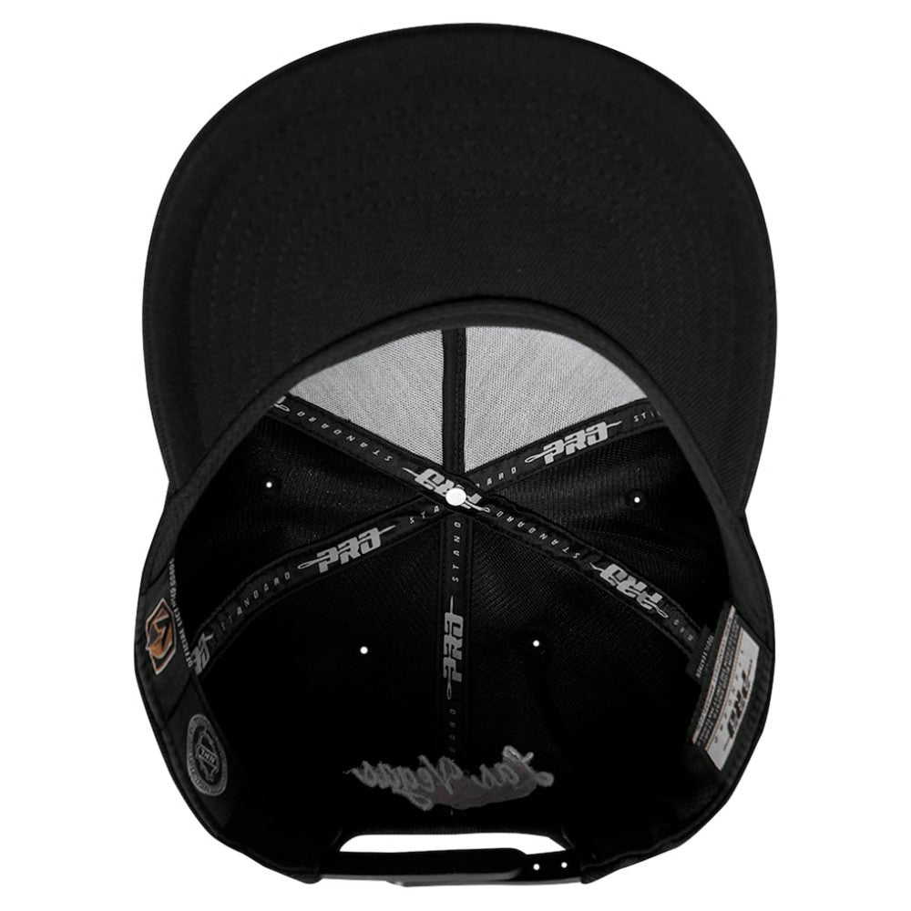 Vegas Golden Knights Pro Standard Paint the City Pinch Front Snapback Hat - Black - NHL