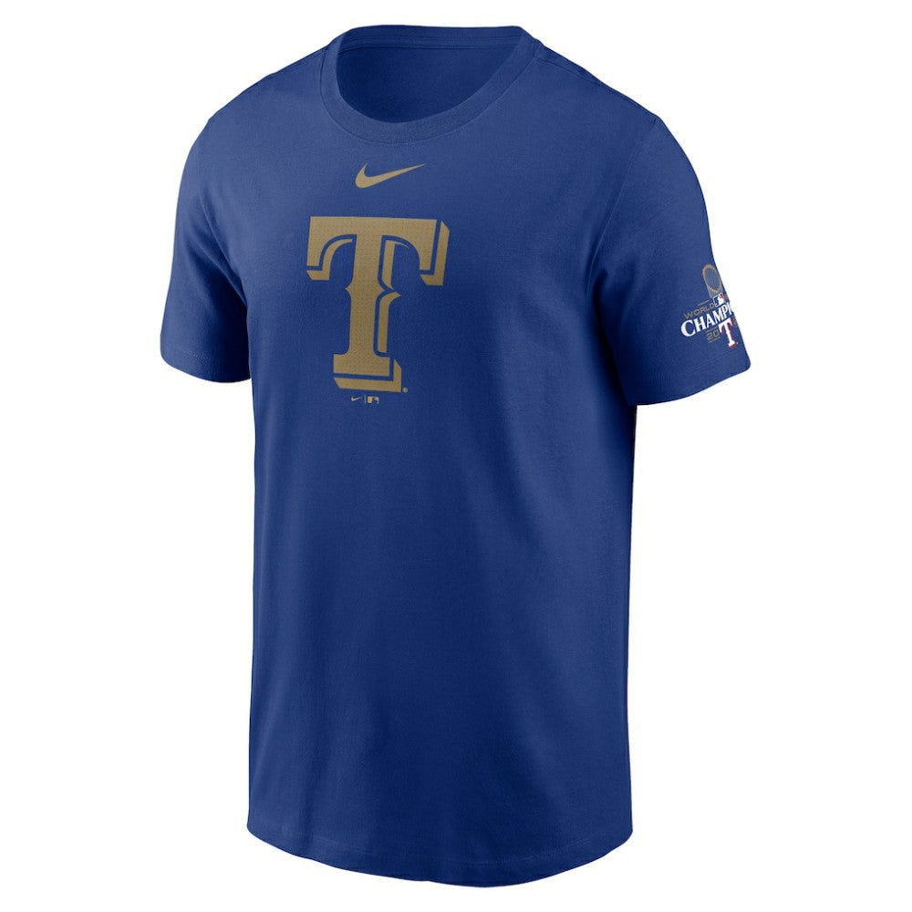 Texas Rangers Nike 2024 Gold Collection Logo T-Shirt - MLB