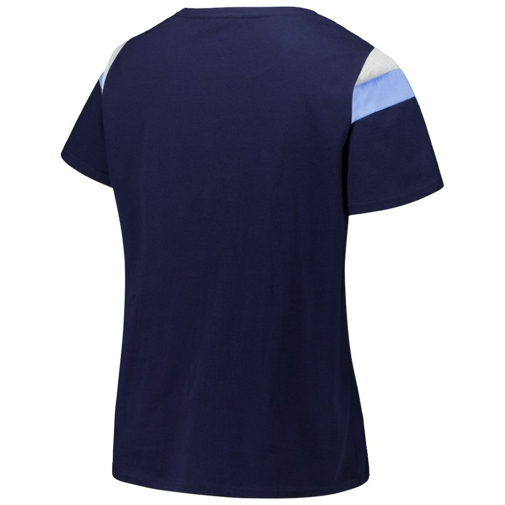 Tampa Bay Rays Profile Women's Plus Size Scoop Neck T-Shirt - MLB