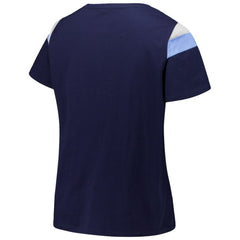 Tampa Bay Rays Profile Women's Plus Size Scoop Neck T-Shirt - MLB