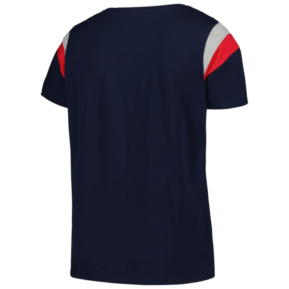 Atlanta Braves Profile Women's Plus Size Scoop Neck T-Shirt - MLB