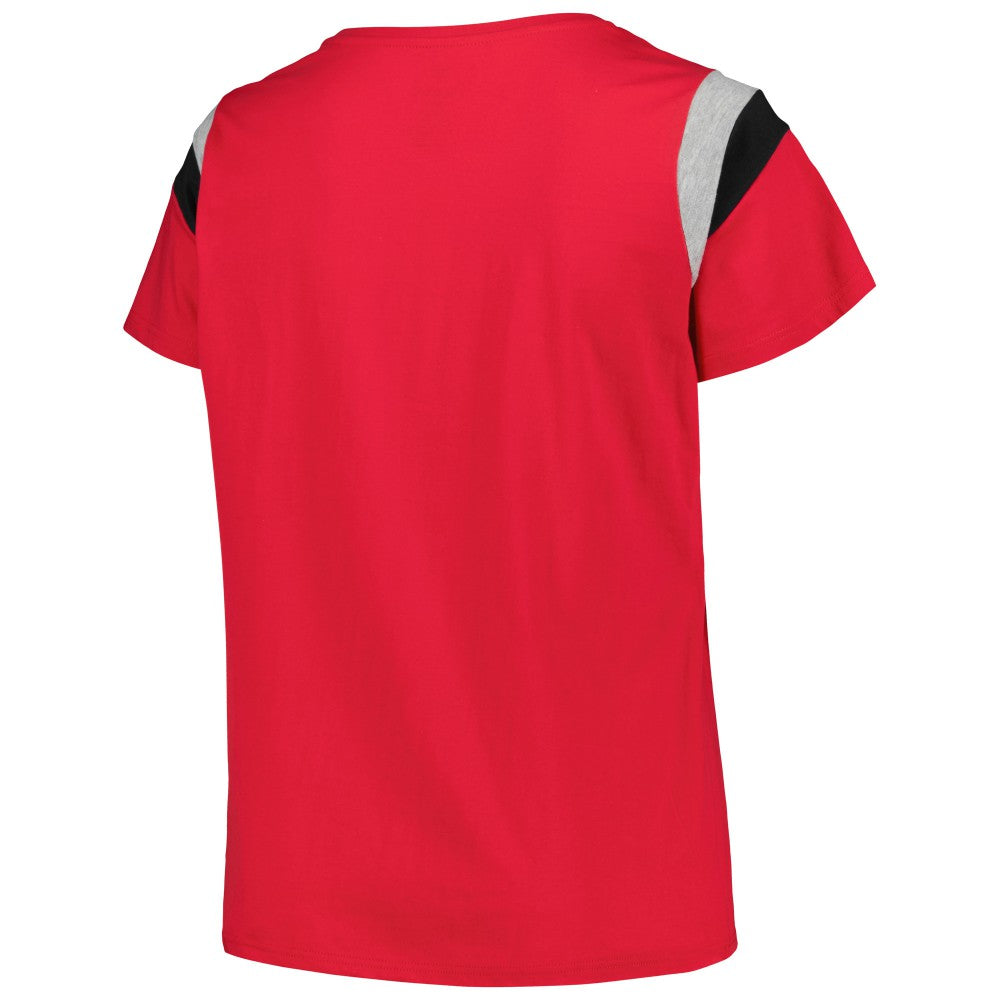 St. Louis Cardinals Profile Women's Plus Size Scoop Neck T-Shirt - MLB