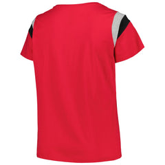 St. Louis Cardinals Profile Women's Plus Size Scoop Neck T-Shirt - MLB
