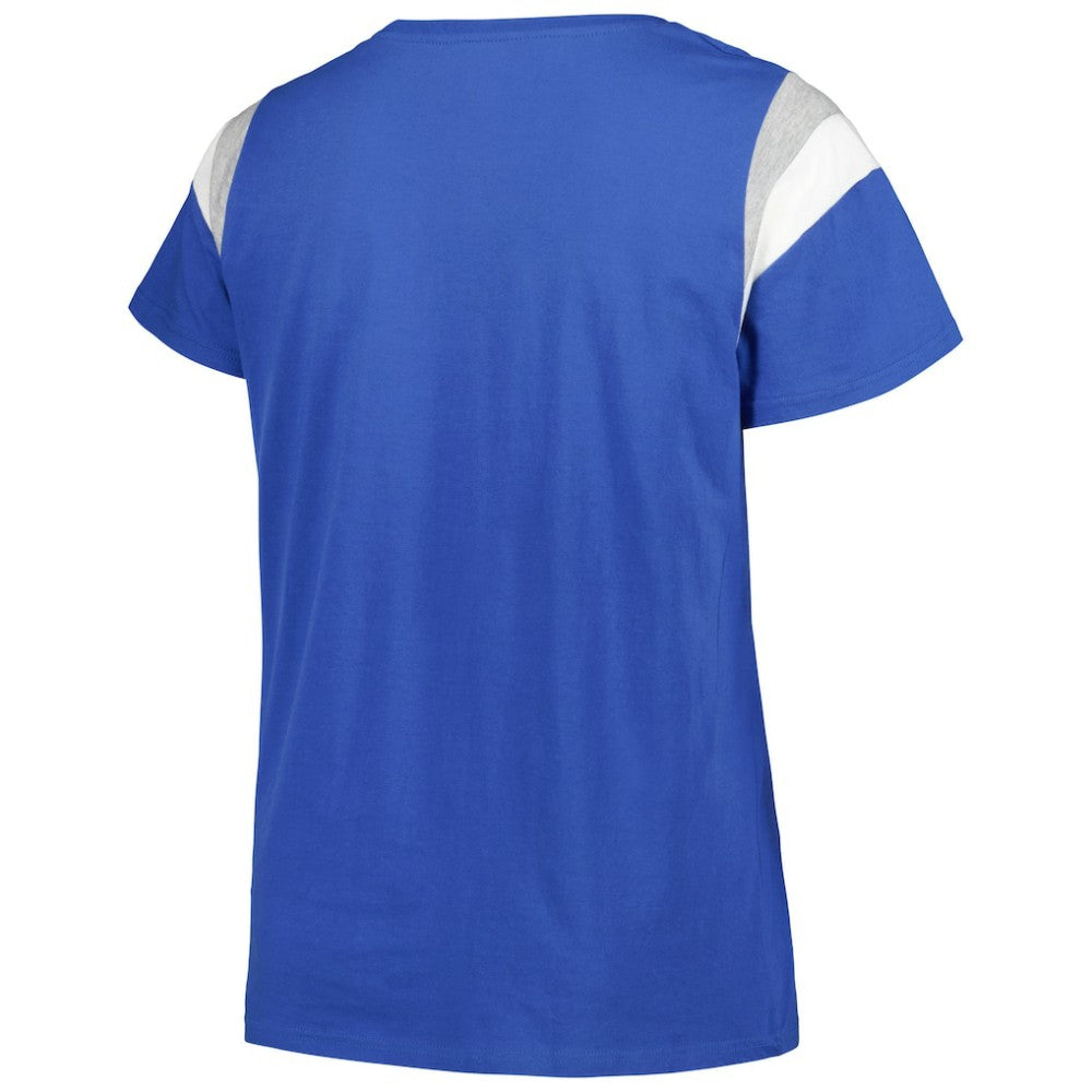 Los Angeles Dodgers Profile Women's Plus Size Scoop Neck T-Shirt - MLB