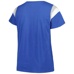 Los Angeles Dodgers Profile Women's Plus Size Scoop Neck T-Shirt - MLB