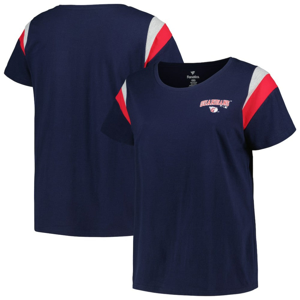 Cleveland Guardians Profile Women's Plus Size Scoop Neck T-Shirt - MLB