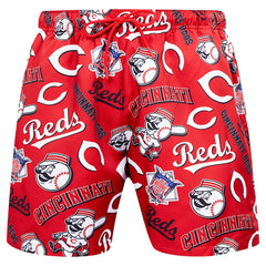 Cincinnati Reds Pro Standard Toss Logo Woven Shorts - MLB
