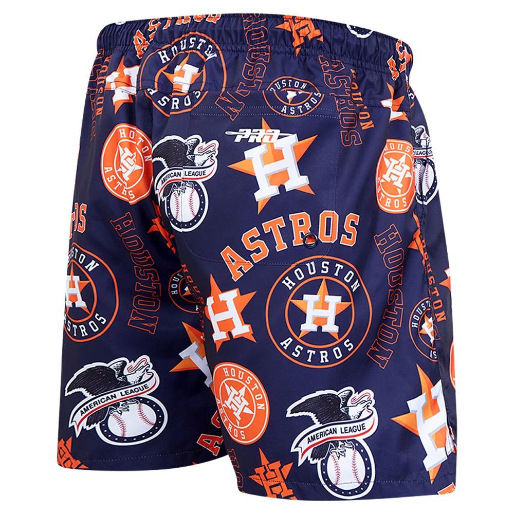 Houston Astros Pro Standard Toss Logo Woven Shorts - MLB