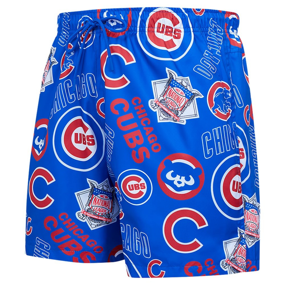 Chicago Cubs Pro Standard Toss Logo Woven Shorts - MLB