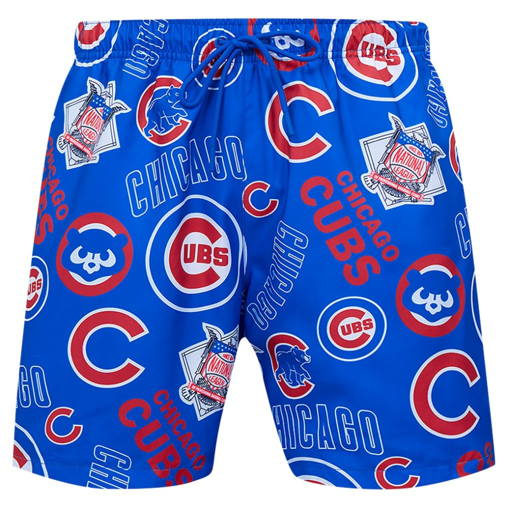 Chicago Cubs Pro Standard Toss Logo Woven Shorts - MLB