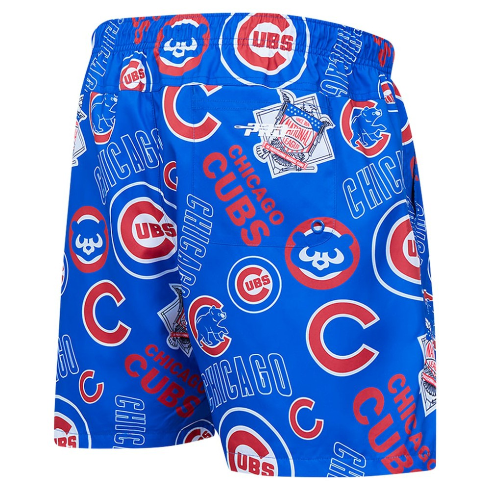 Chicago Cubs Pro Standard Toss Logo Woven Shorts - MLB