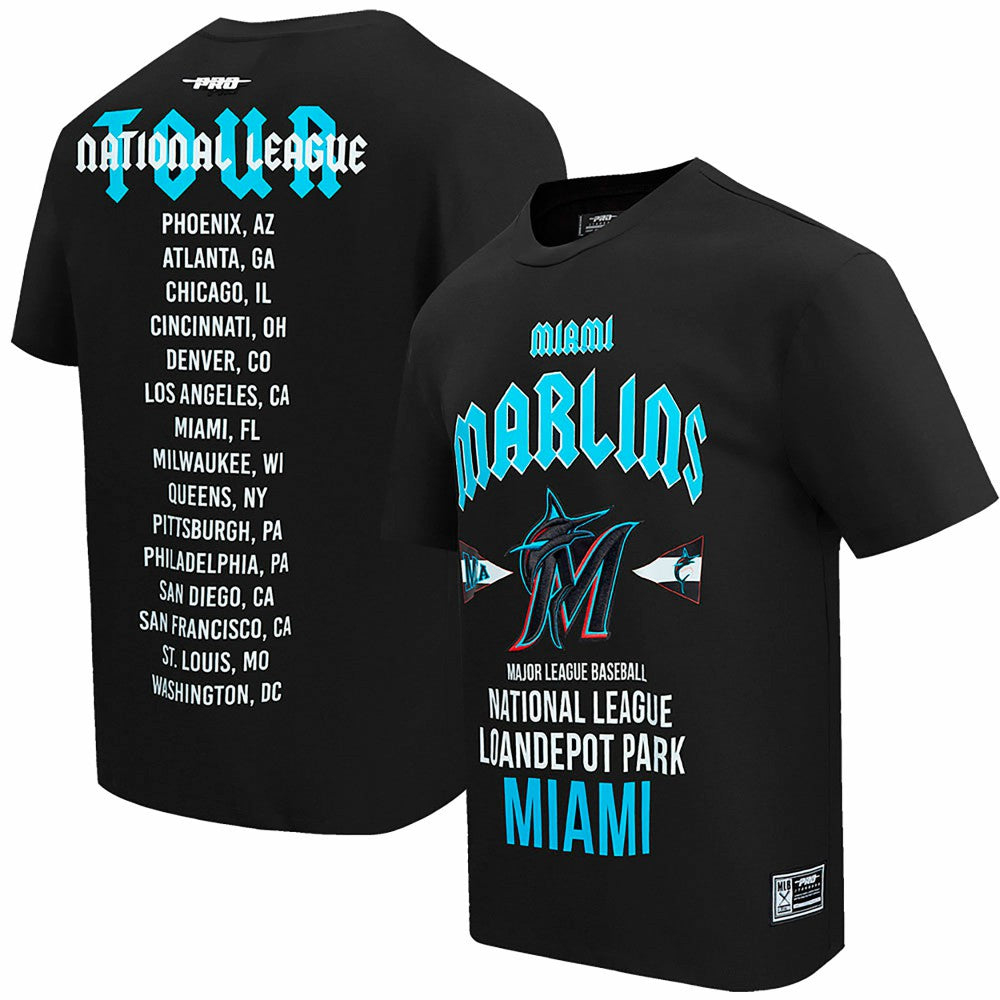 Miami Marlins Pro Standard Oversized City Tour T-Shirt - MLB