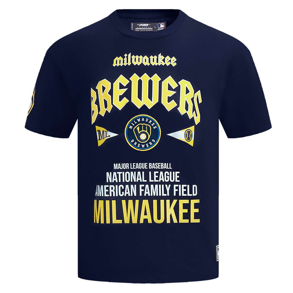 Milwaukee Brewers Pro Standard Oversized City Tour T-Shirt - MLB