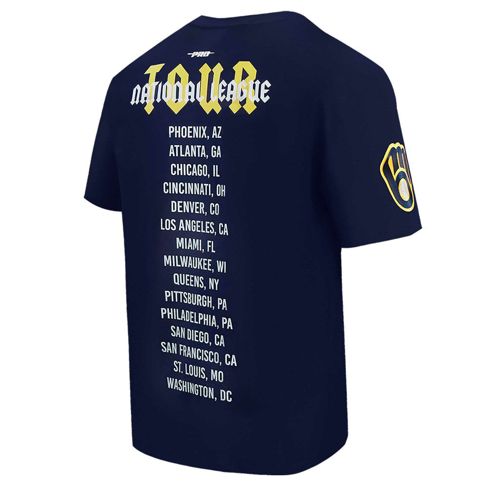 Milwaukee Brewers Pro Standard Oversized City Tour T-Shirt - MLB