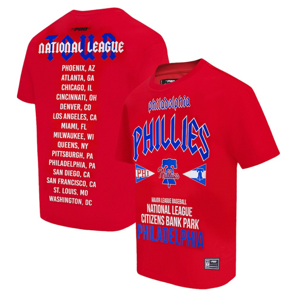 Philadelphia Phillies Pro Standard Oversized City Tour T-Shirt - MLB