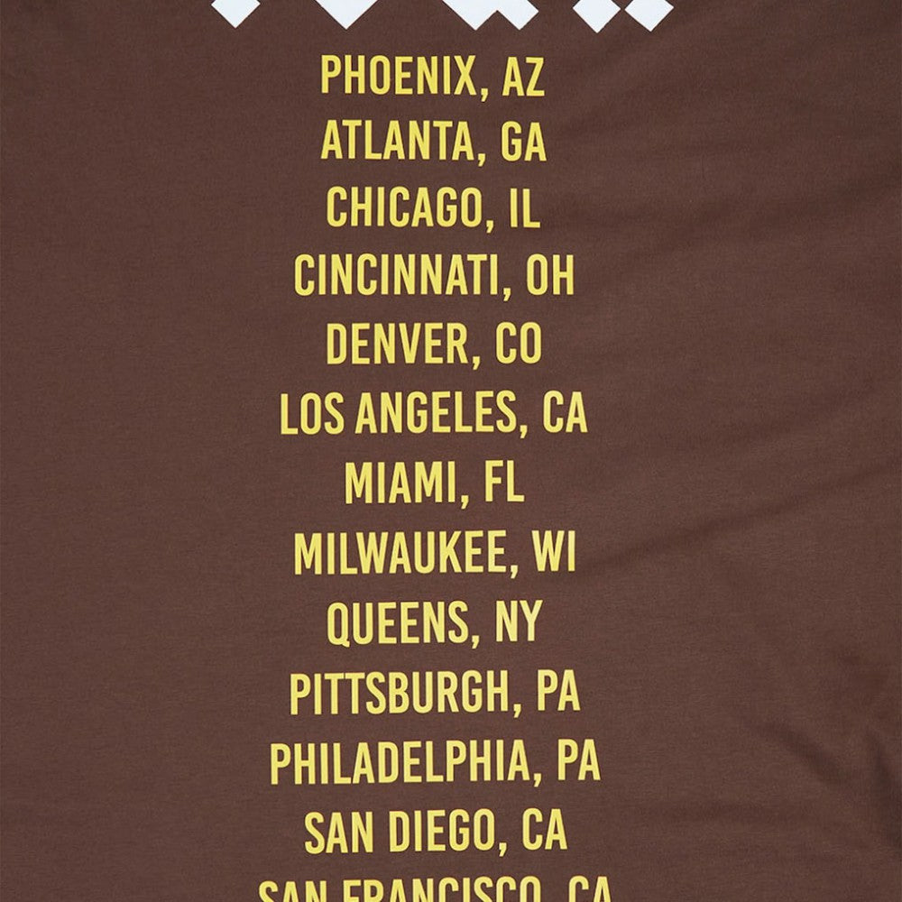San Diego Padres Pro Standard Oversized City Tour T-Shirt - MLB