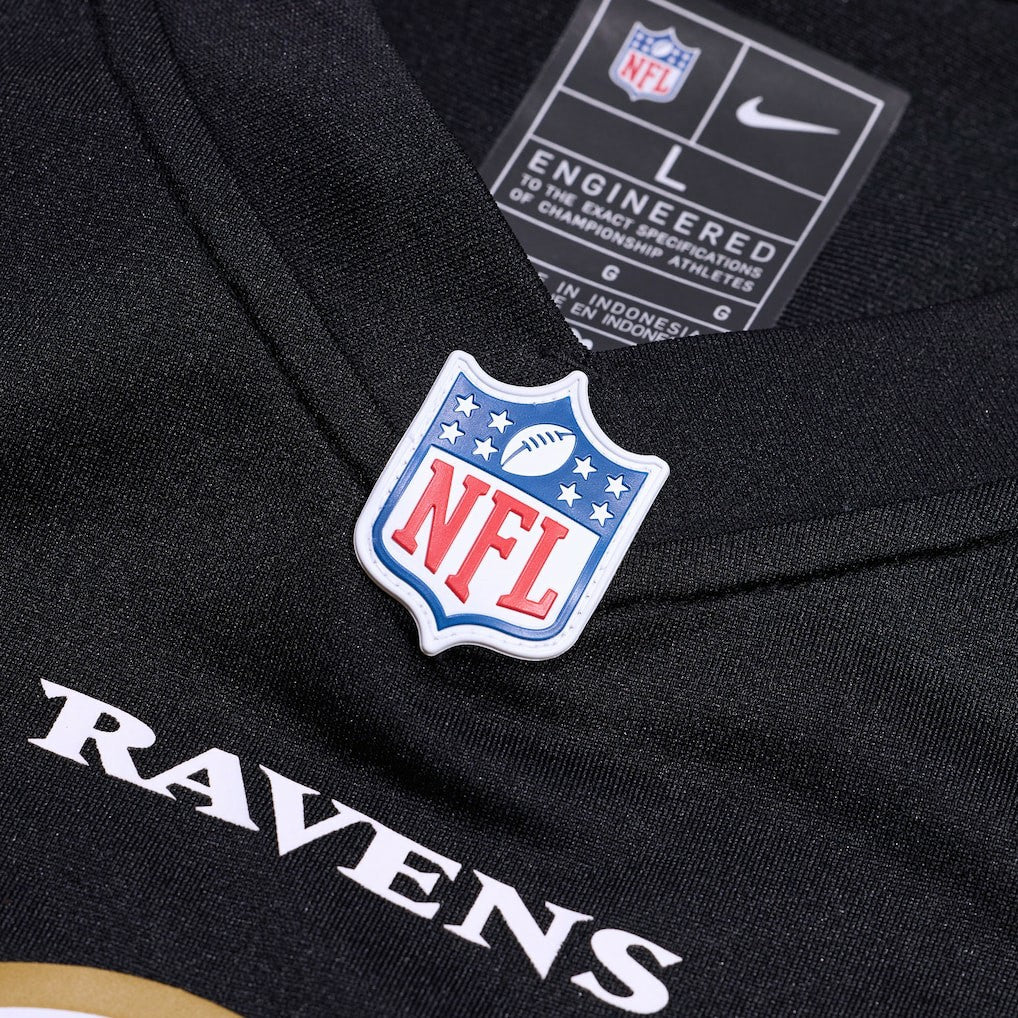 Lamar Jackson Baltimore Ravens Alternate Game Jersey Black | Nike for Sale