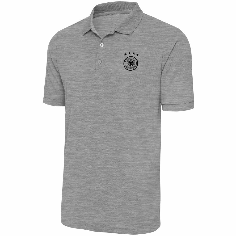 Germany National Team Derive Polo Heather Gray - FIFA World CUP