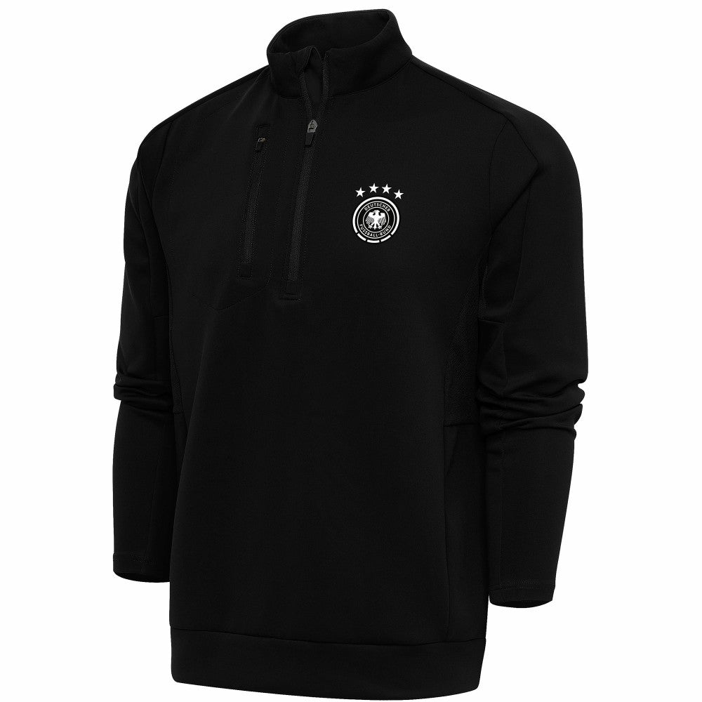 Germany National Team Genesis Quarter-Zip Pullover Black - FIFA World CUP