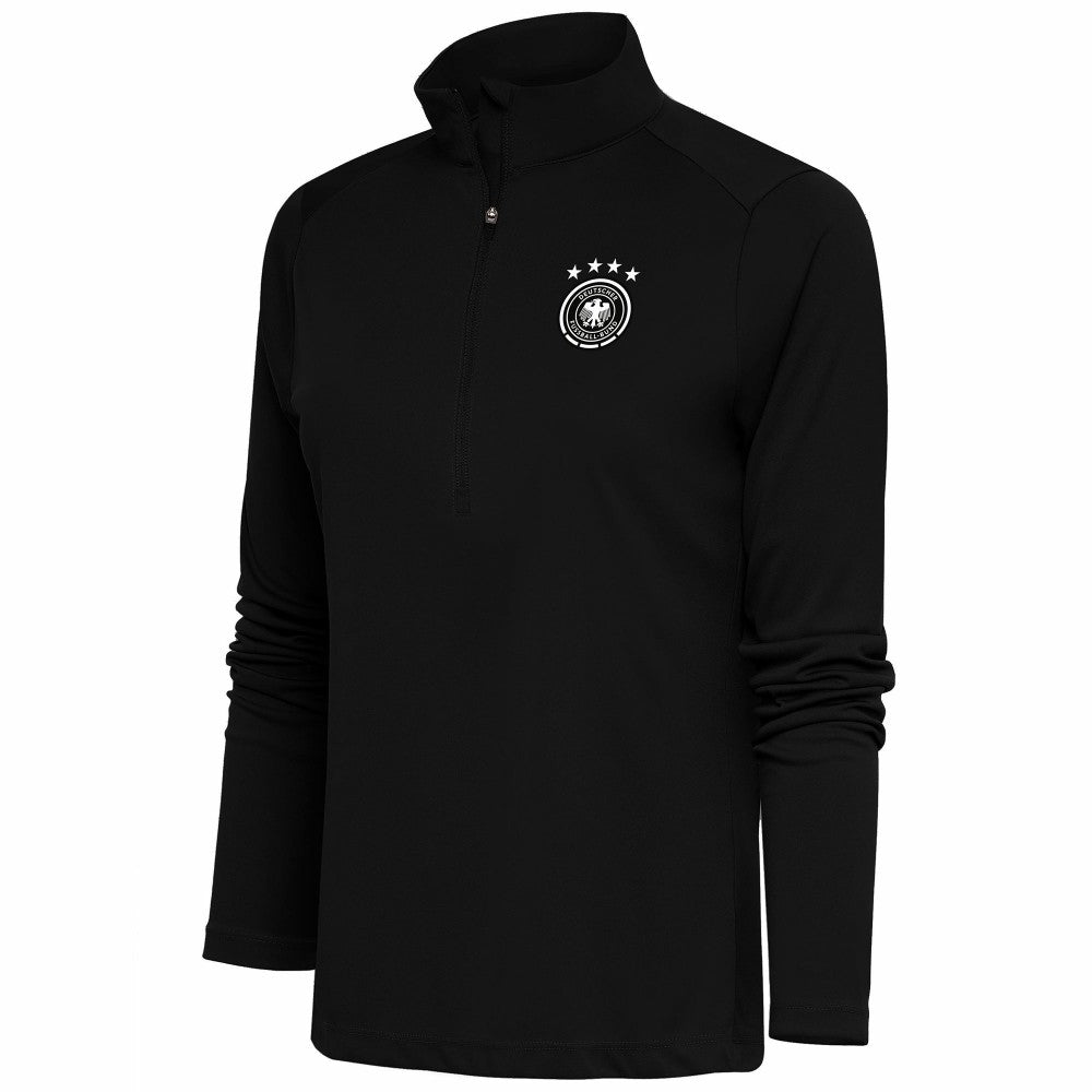Germany National Team Women's Statement Half-Zip Pullover Black - FIFA World CUP