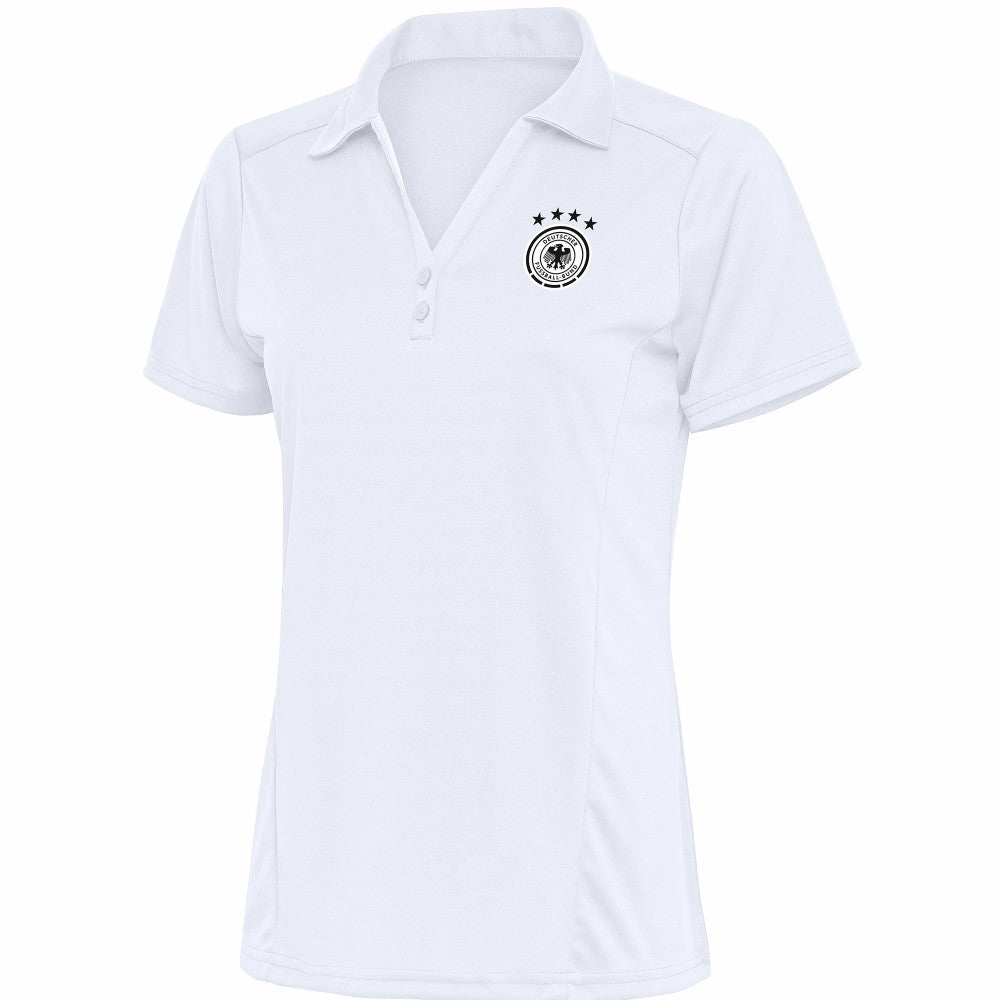Germany National Team Women's Statement Polo White - FIFA World CUP