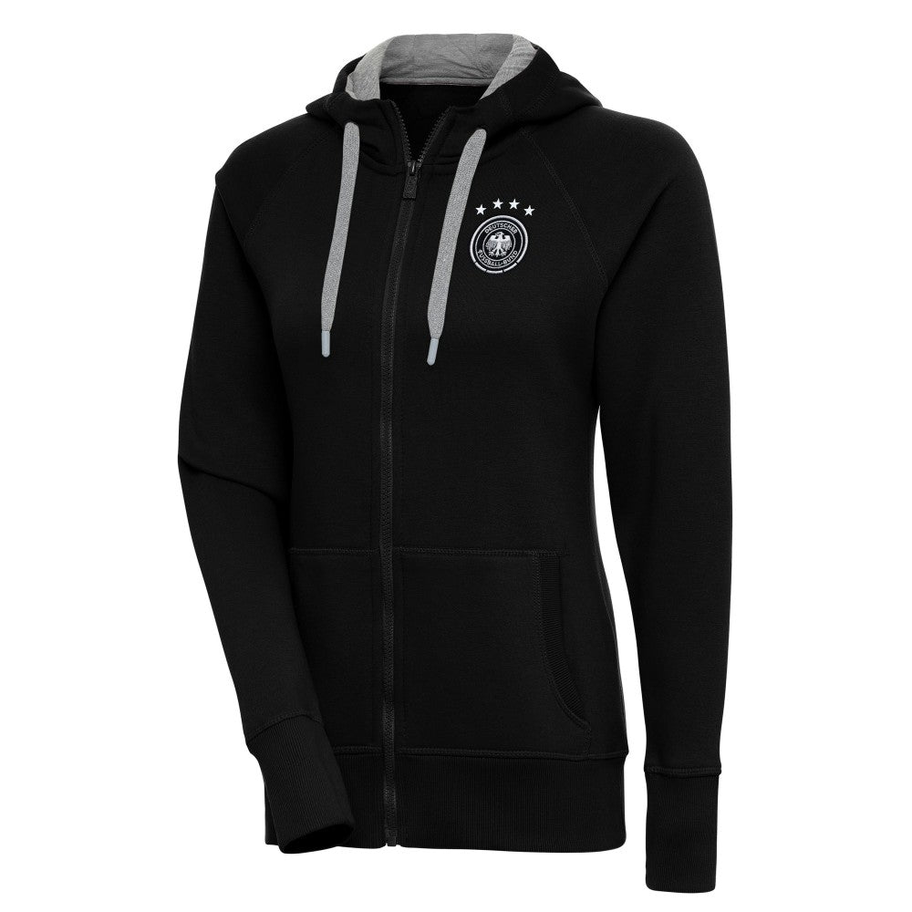 Germany National Team Women's Takeover Full-Zip Hoodie Black - FIFA World CUP