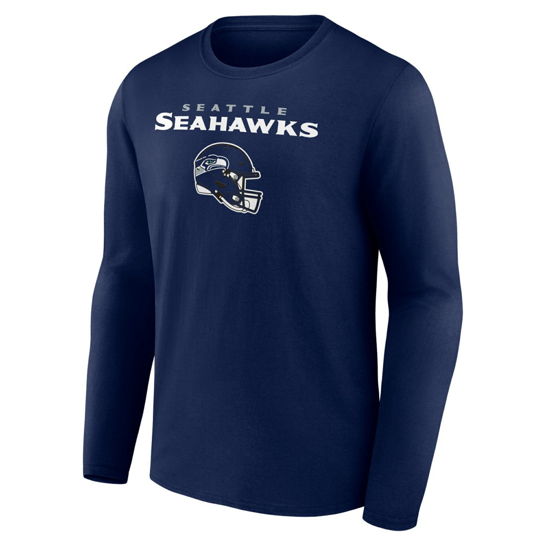 Jaxon Smith-Njigba Seattle Seahawks Team Wordmark Player Name & Number Long Sleeve T-Shirt College Navy | NFL