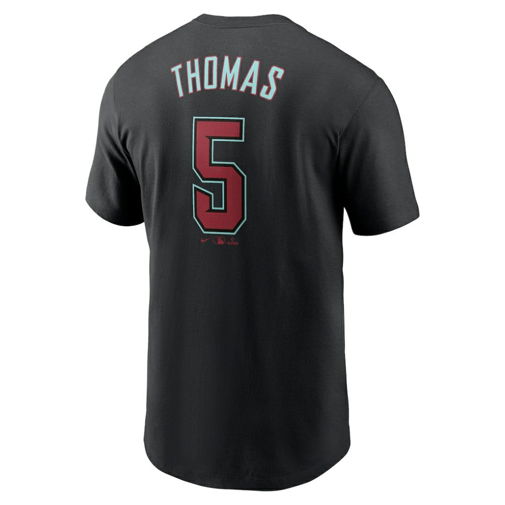 Alek Thomas Arizona Diamondbacks Nike 2024 Fuse Name & Number T-Shirt - MLB
