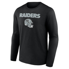 Tyree Wilson Las Vegas Raiders Team Wordmark Player Name & Number Long Sleeve T-Shirt Black | NFL