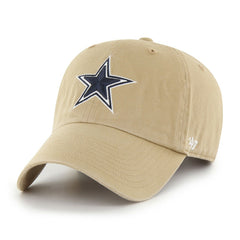 Dallas Cowboys '47 Secondary Clean Up Adjustable Hat Khaki | 47 brand