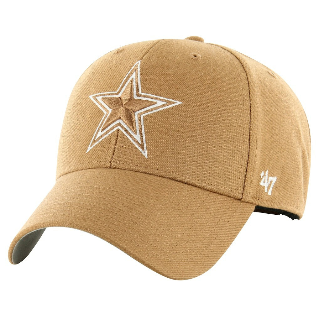 Dallas Cowboys '47 MVP Camel Adjustable Hat Tan | 47 brand