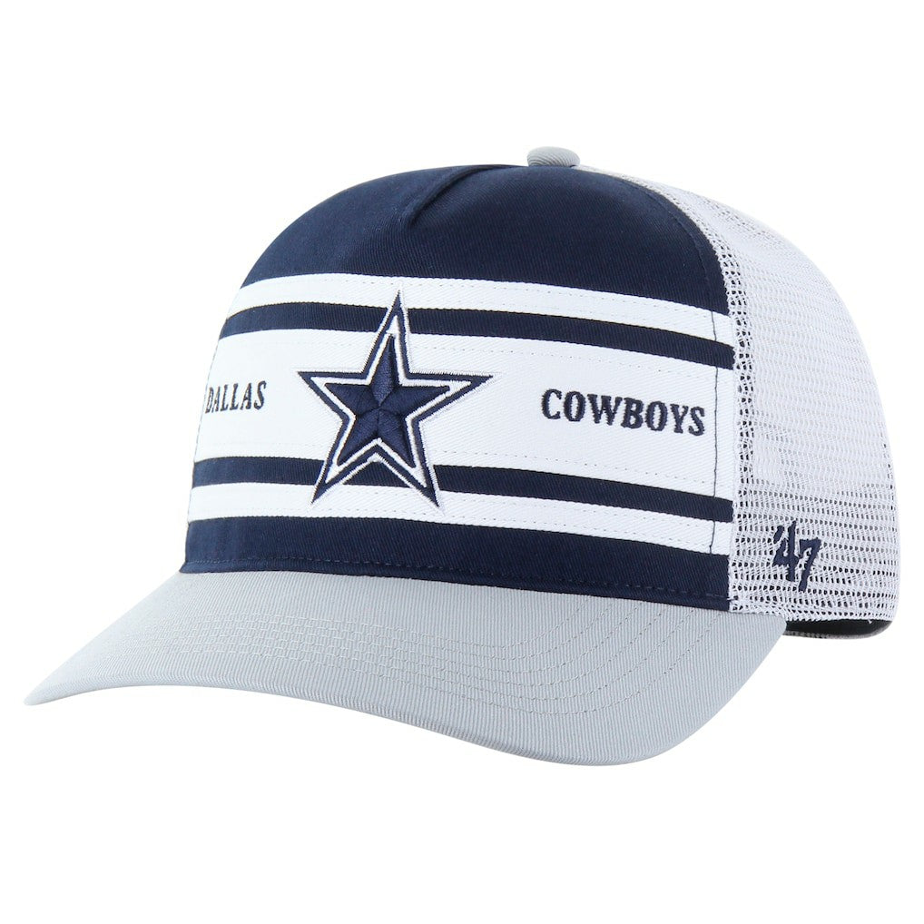 Dallas Cowboys '47 Super Stripe Hitch Adjustable Hat Navy/Gray | 47 brand