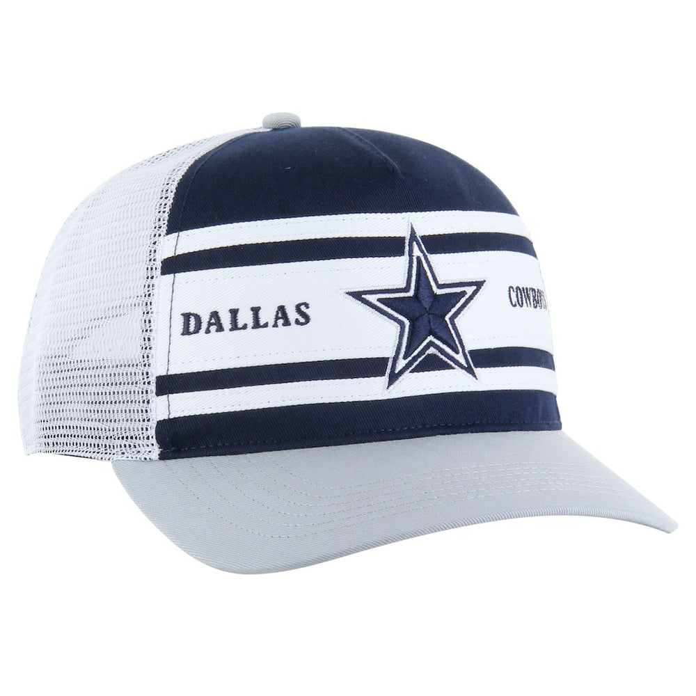 Dallas Cowboys '47 Super Stripe Hitch Adjustable Hat Navy/Gray | 47 brand