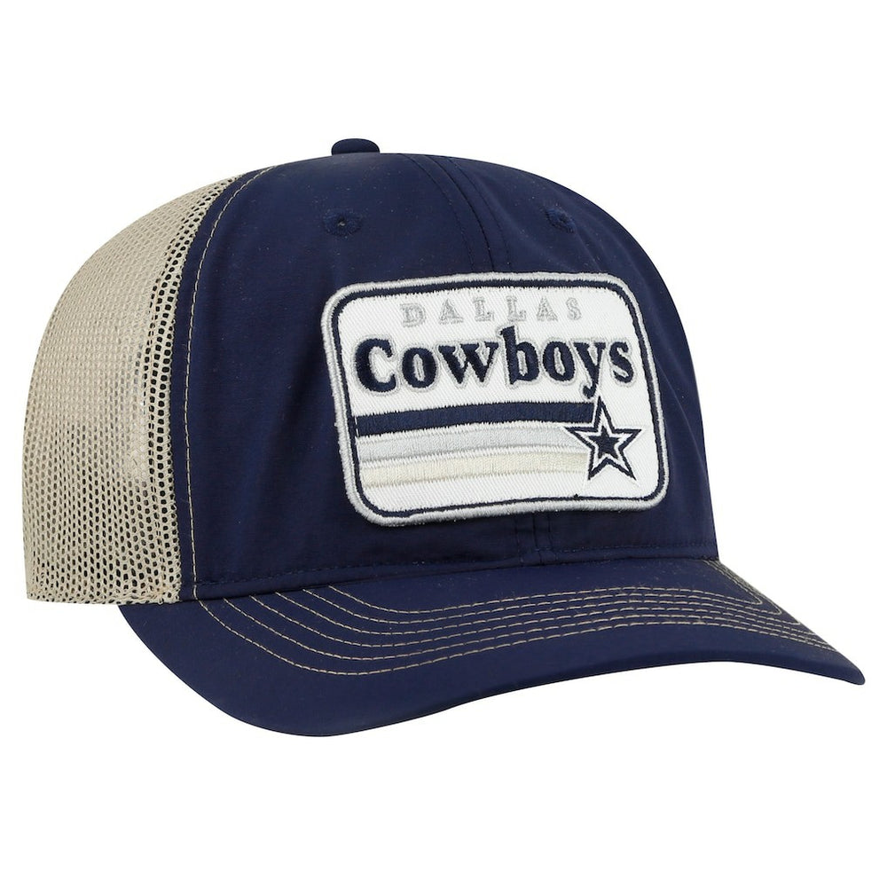 Dallas Cowboys '47 Campscape Trucker Adjustable Hat Navy/Natural | 47 brand