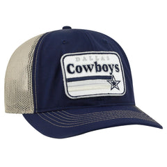 Dallas Cowboys '47 Campscape Trucker Adjustable Hat Navy/Natural | 47 brand