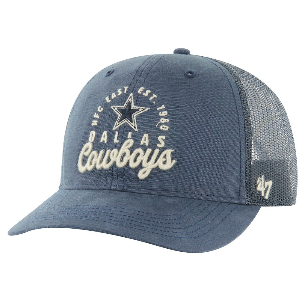 Dallas Cowboys '47 Pitstop Trucker Adjustable Hat Navy | 47 brand