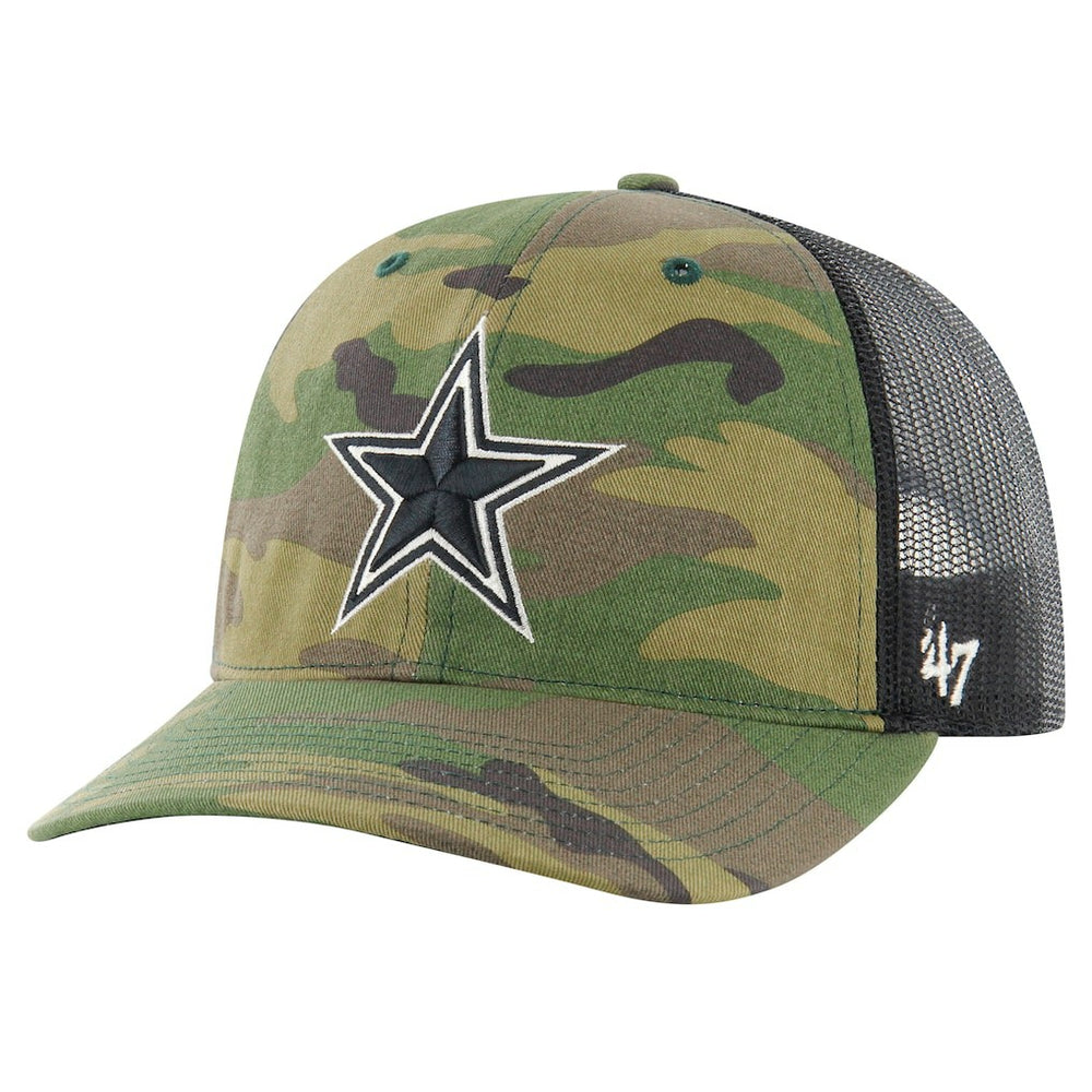 Dallas Cowboys '47 Trucker Adjustable Hat Camo | 47 brand