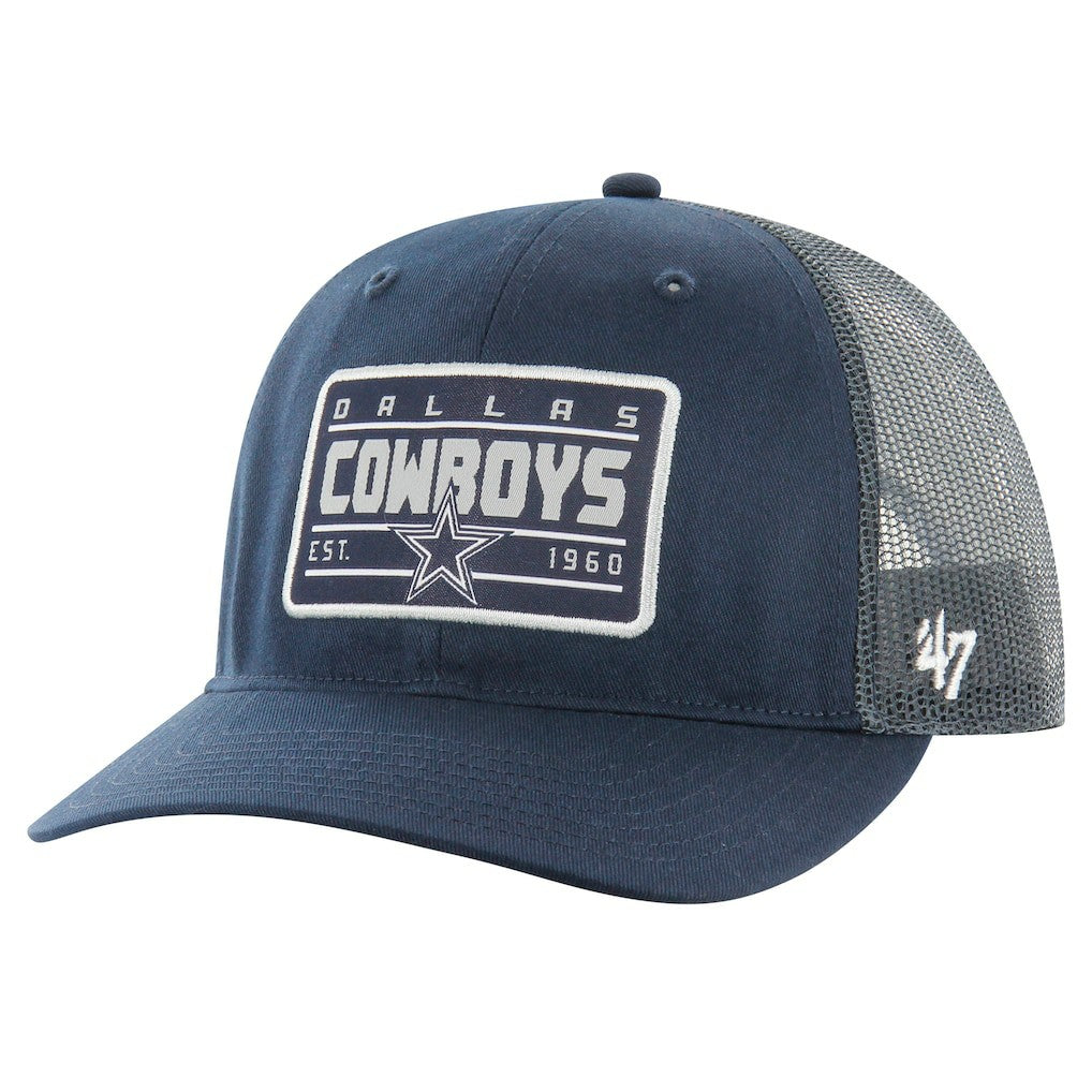 Dallas Cowboys '47 Hardline Trucker Adjustable Hat Navy | 47 brand