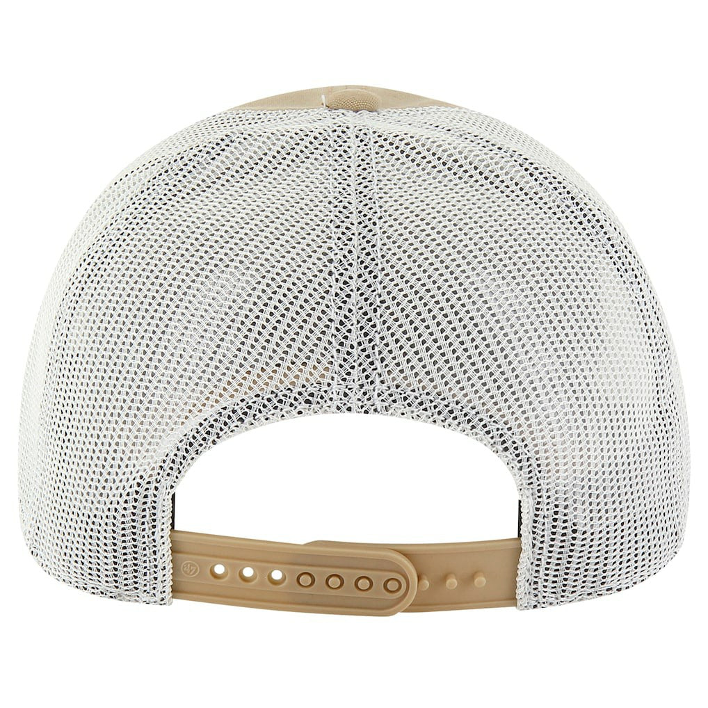 Dallas Cowboys '47 Ridgewood Trucker Adjustable Hat Khaki | 47 brand