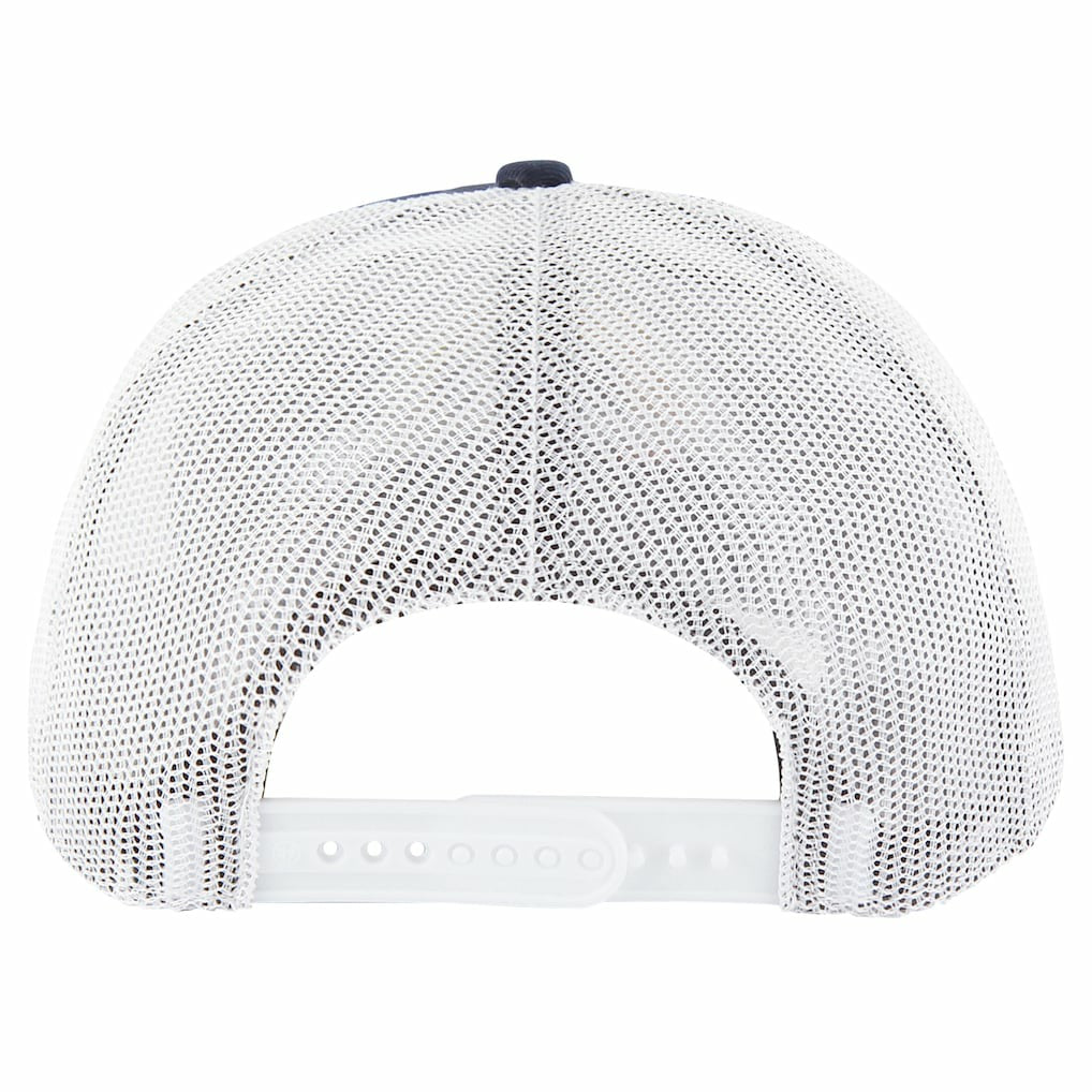 Dallas Cowboys '47 Stack Line Hitch Trucker Adjustable Hat White/Gray | 47 brand