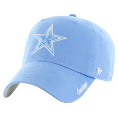 Dallas Cowboys '47 Women's Luminance Cheer Clean Up Adjustable Hat Blue | 47 brand