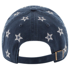 Dallas Cowboys '47 Women's Confetti Clean Up Adjustable Hat Navy | 47 brand