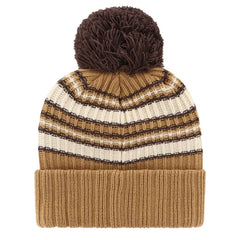Dallas Cowboys '47 Women's Espresso Cuffed Knit Hat with Pom Brown | 47 brand