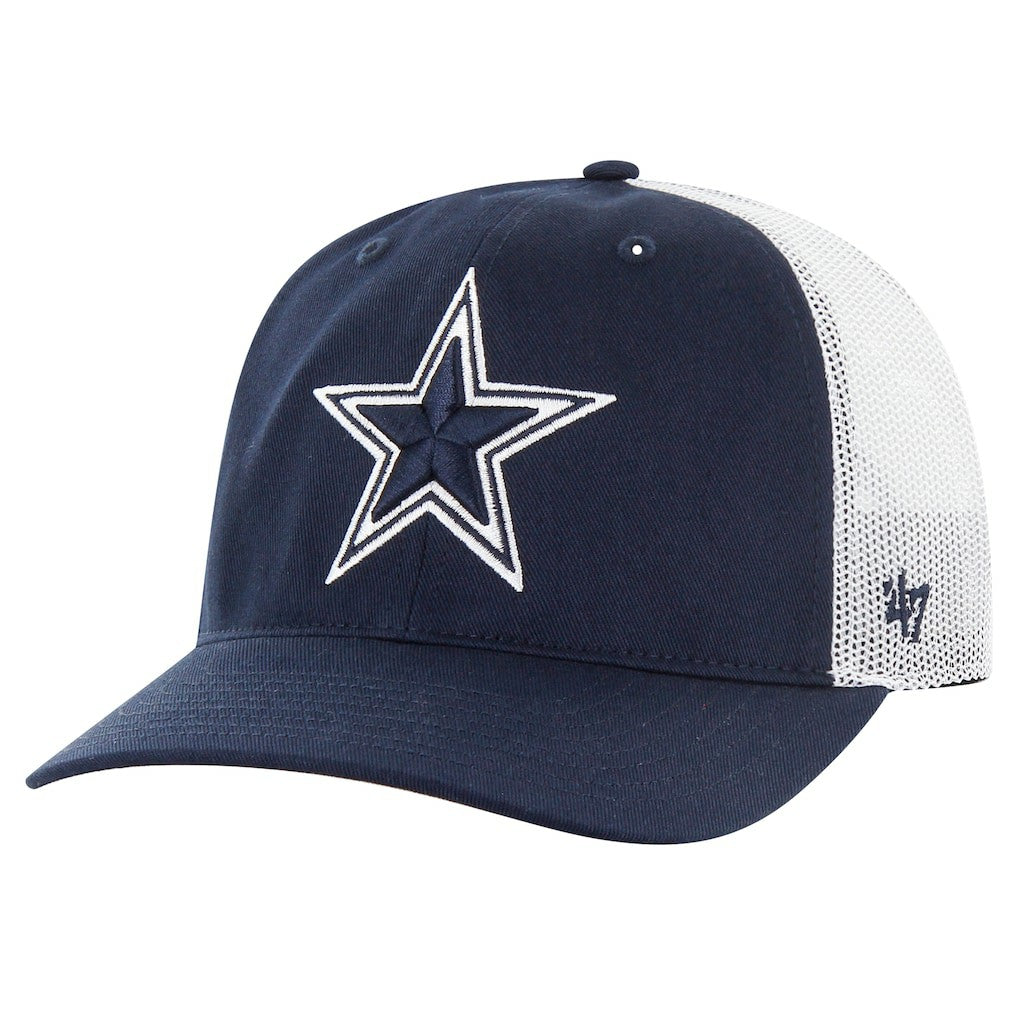 Dallas Cowboys '47 Youth Trucker Adjustable Hat Navy | 47 brand